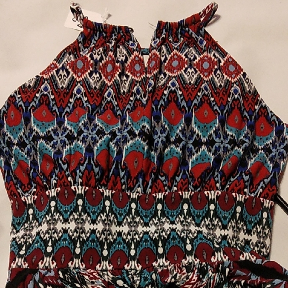 Bohemian Maxi Dress - Multicolor